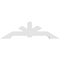 Ekena Millwork Vanguard Architectural Grade PVC Gable Bracket, 84"W x 24 1/2"H x 6"D x 6"F, 7/12 Pitch GBP084X25X0606VAN00 - alternate 5